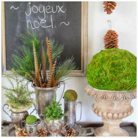 paletas de colores de navidad: verde