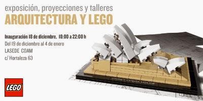 Exposición Arquitectura y Lego - LASEDE COAM, Madrid