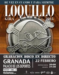 Loquillo grabará un disco en directo en Granada