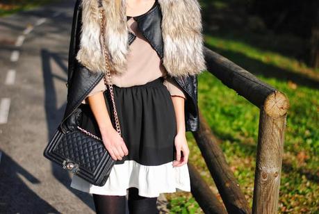 Fur scarf. Fur scarf.