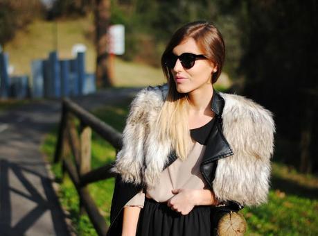 Fur scarf. Fur scarf.