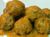 Receta simple albóndigas salsa