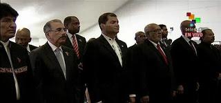 Danilo participa en acto a Simón Bolívar, en Caracas.