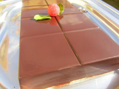 Turrón de praliné de café