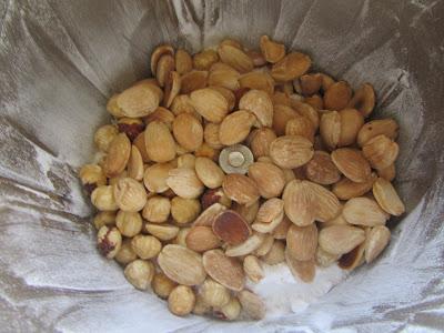 Turrón de praliné de café