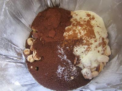 Turrón de praliné de café