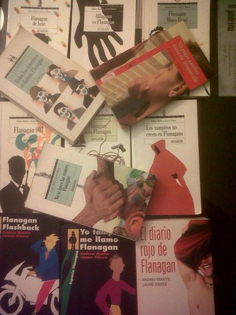 Coleccion Flanagan Enrique Falcó Los 12 tomos de Flanagan de mi biblioteca. Indispensables para el menda.