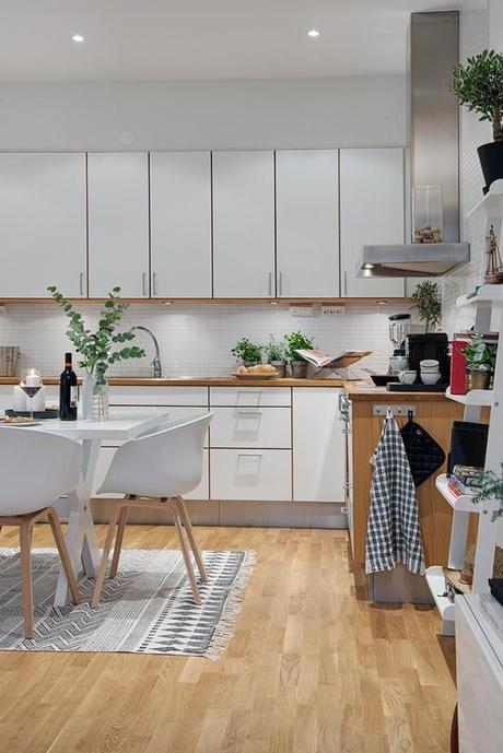 pisos nórdicos interiores espacios pequeños iluminación decoración diseño interiores iluminación decoración nórdica decoración en blanco y madera casas nórdicas blog decoración interiores nórdicos aprovechar el espacio interiores accesorios hogar posters fotografías 