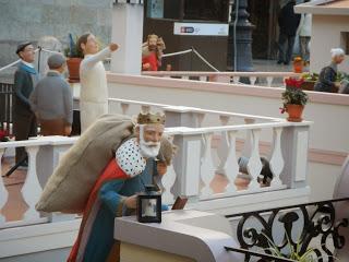 Pesebre de la plaza de Sant Jaume de Barcelona. 2013