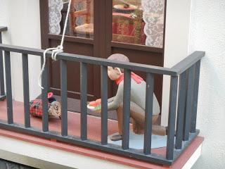 Pesebre de la plaza de Sant Jaume de Barcelona. 2013