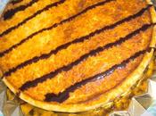 Tarta queso horneada arándanos