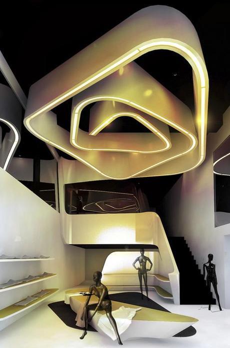 A-cero Projects A-cero presenta un proyecto de interiorismo para el local de una nueva y exclusiva firma de moda