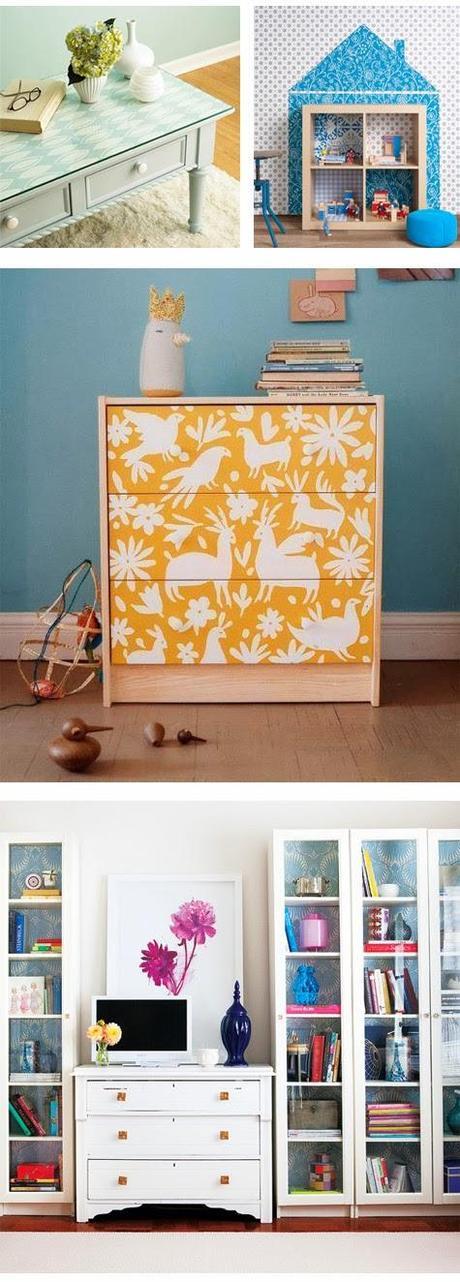 papel-pintado-muebles-decoracion-low-cost