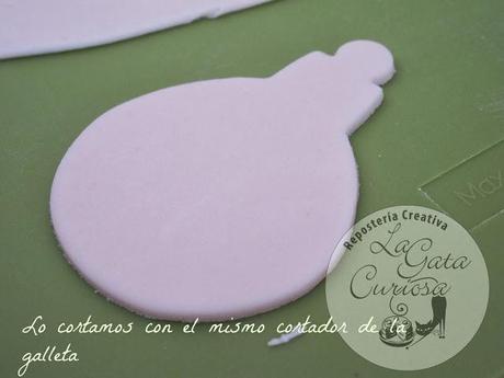 TUTORIAL GALLETA FONDANT DE NIÑO NAVIDEÑO