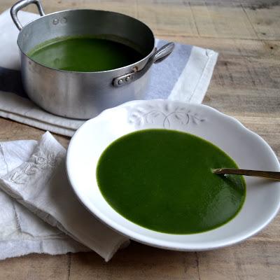 CREMA DE ESPINACAS Y PARMESANO