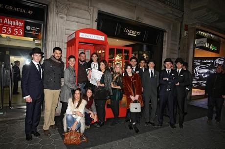 Hackett Barcelona aparca en Passeig de Gràcia