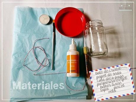 Portavelas navideño