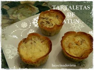 TARTALETAS DE ATÚN