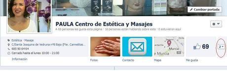 Las pestañas en Facebook: lo básico para empezar Contador de pestañas