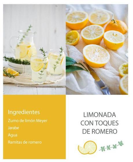 limonada con romero
