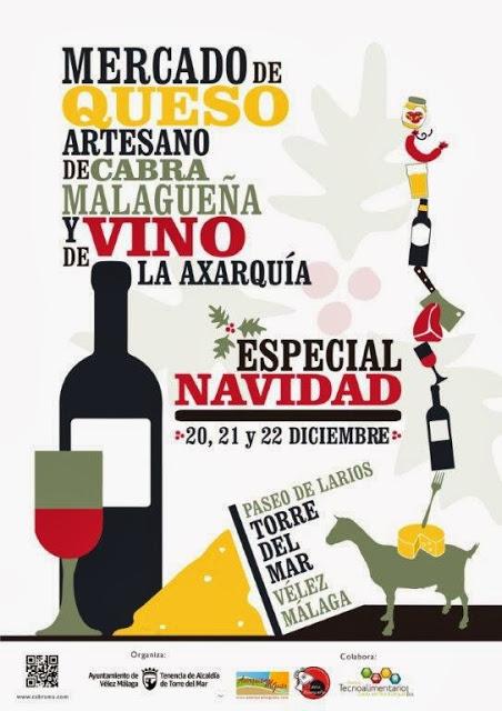 Este fin de semana en Torre del Mar: Mercado de Quesos de Cabra Malagueña y Vino de la Axarquía y exposición