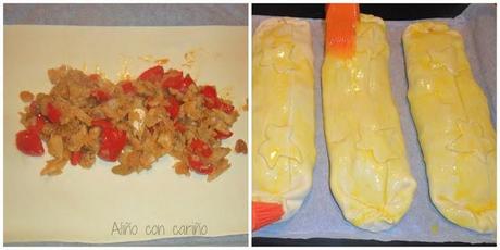 ROLLO DE BACALAO CON PASAS. RECETA NAVIDEÑA