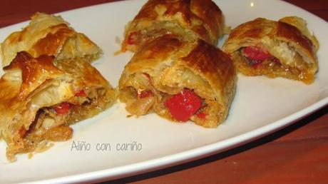 ROLLO DE BACALAO CON PASAS. RECETA NAVIDEÑA