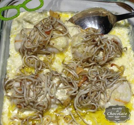 Merluza con gulas