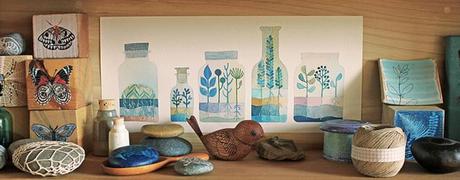 acuarelas de naturaleza geninne