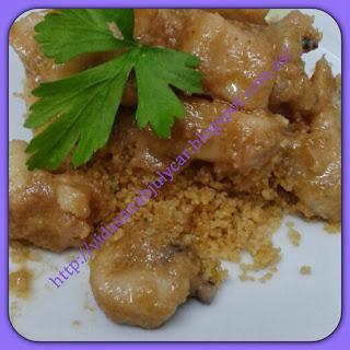 Sepia en salsa al pimentón con cus-cús integral