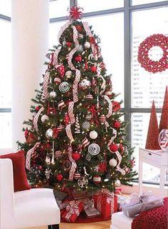 Fotos : Lindos árboles de navidad decorados