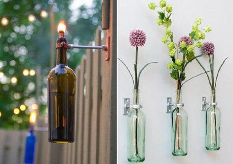 Decoracion de Eventos con botellas de vino - Paperblog