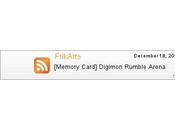 [Memory Card] Digimon Rumble Arena