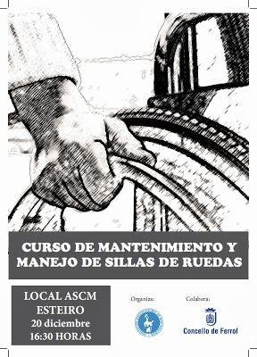 Curso de Mantenimiento y Manejo de Sillas de Ruedas en Ferrol