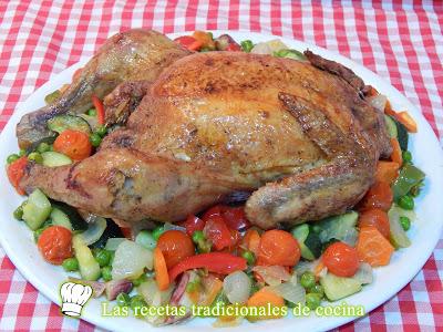 pollo asado al horno