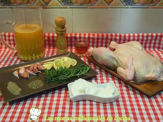 Receta fácil de pollo horno