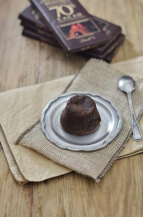 Coulant de chocolate con peta zetas