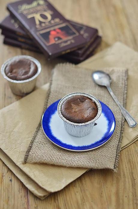 Coulant de chocolate con peta zetas