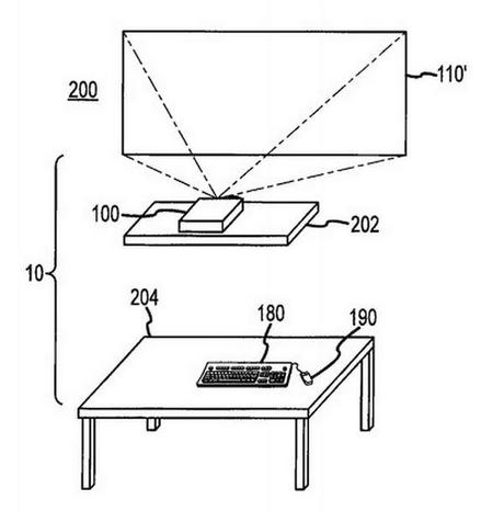 apple-patent-ordenador-proyector