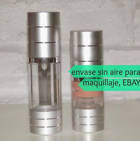 envases recargables sin aire para maquillaje!