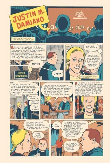 Justin M. Damiano daniel clowes