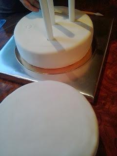 ¡Tarta para la boda de Alina!