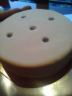 ¡Tarta para la boda de Alina!