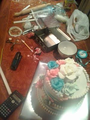 ¡Tarta para la boda de Alina!