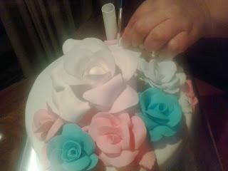 ¡Tarta para la boda de Alina!