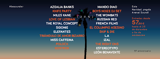 Arenal Sound 2014: Love of Lesbian, El Columpio Asesino, Knife Party, Triángulo de Amor Bizarro, The Right Ons, Polock...