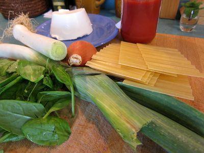 lasaña -vegeta-de-puerros-espinacas-y-ricotta-
