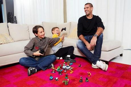 VICTOR VALDES MUY FAN DE SKYLANDERS SWAP FORCE