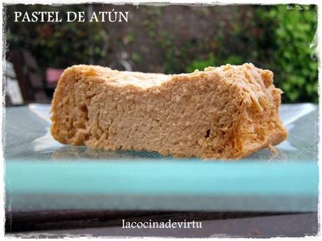 Pastel de atún microondas