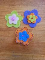 Marcapáginas de fieltro II